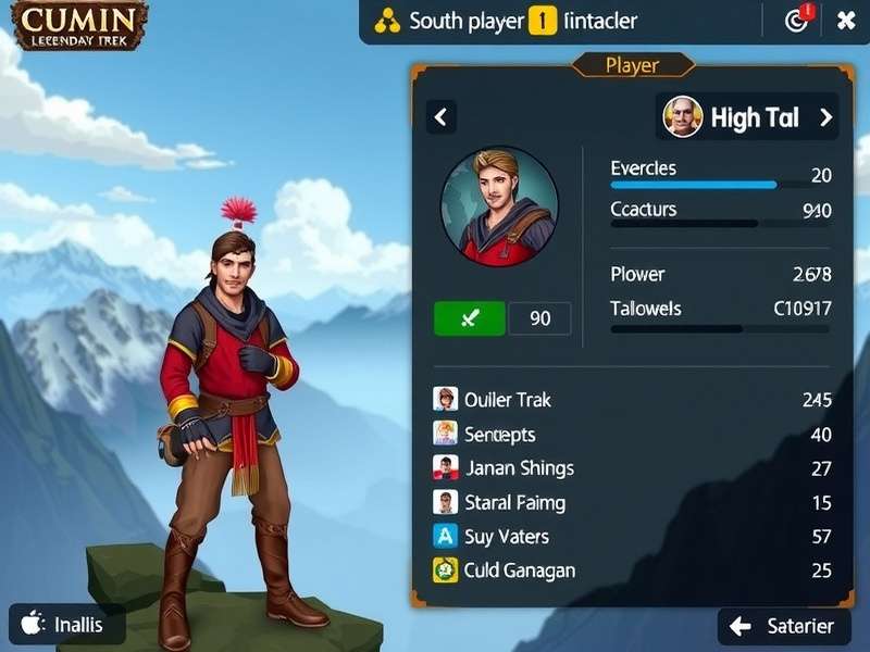 Cumin Legendary Trek character customization screen